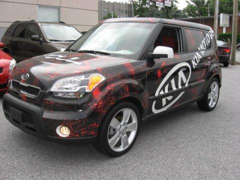 Shadow Black Kia Soul Sport.  Click to enlarge.