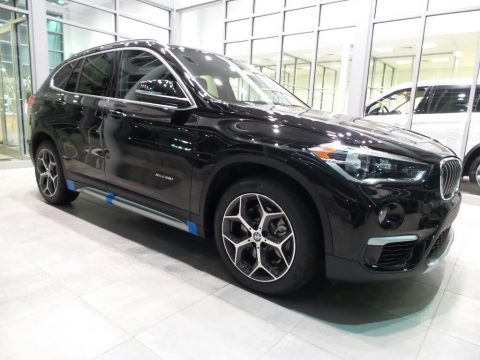 Jet Black BMW X1 xDrive28i.  Click to enlarge.
