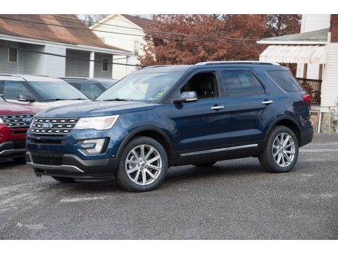 Blue Jeans Ford Explorer Limited 4WD.  Click to enlarge.
