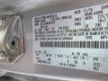 Ford Color Code UX Ingot Silver #11 Ford Color Code UX Ingot Silver #11