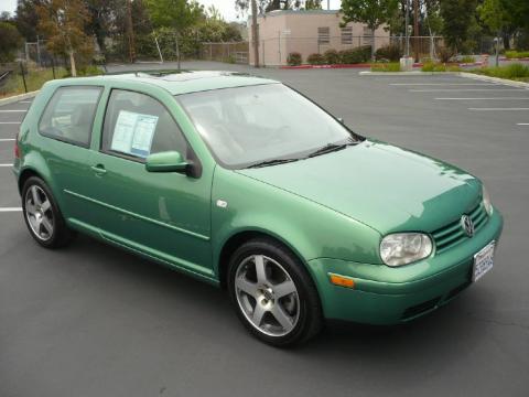 Green Rave Metallic Volkswagen GTI VR6.  Click to enlarge.