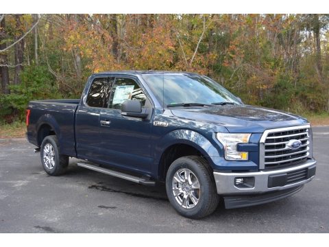 Blue Jeans Ford F150 XLT SuperCab.  Click to enlarge.