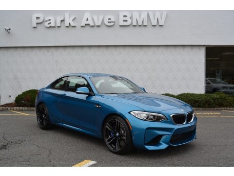 Long Beach Blue Metallic BMW M2 Coupe.  Click to enlarge.