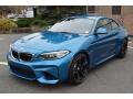 Front 3/4 View of 2016 BMW M2 Coupe #7