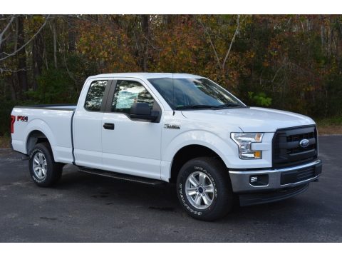 Oxford White Ford F150 XL SuperCab 4x4.  Click to enlarge.