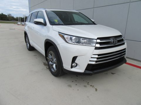 Blizzard White Pearl Toyota Highlander Limited AWD. Click to enlarge. Blizzard White Pearl Toyota Highlander Limited AWD. Click to enlarge.