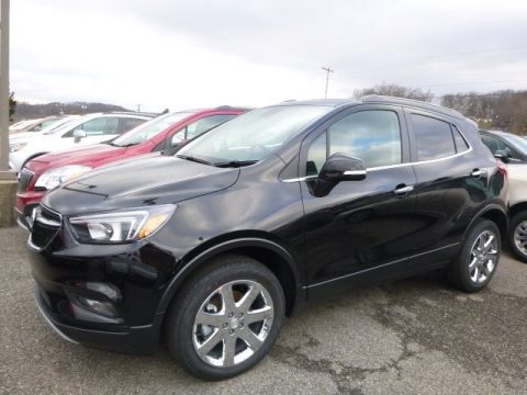 Ebony Twilight Metallic Buick Encore Preferred II AWD.  Click to enlarge.
