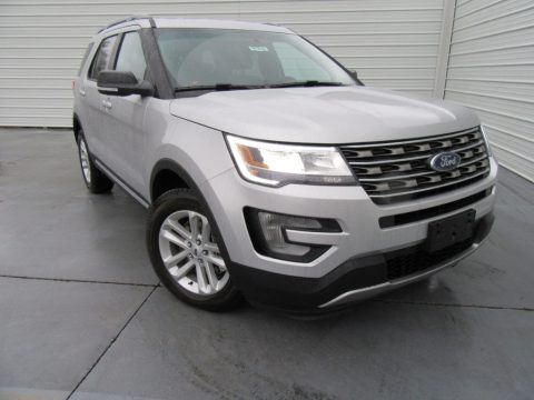 Ingot Silver Ford Explorer XLT.  Click to enlarge.