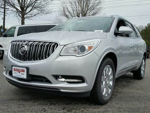 Quicksilver Metallic Buick Enclave Leather AWD.  Click to enlarge.