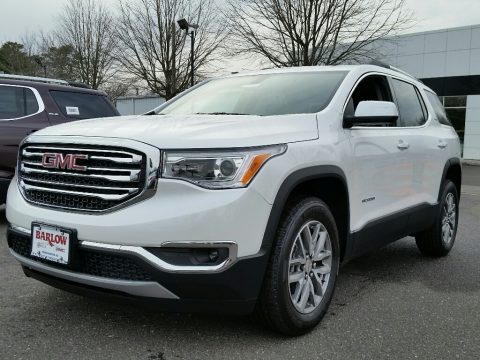 White Frost Tricoat GMC Acadia SLE.  Click to enlarge.