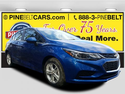 Kinetic Blue Metallic Chevrolet Cruze LT.  Click to enlarge.