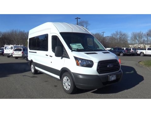 Oxford White Ford Transit Wagon XL 350 HR Long.  Click to enlarge.