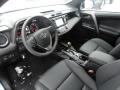  2017 Toyota RAV4 Black Interior #5