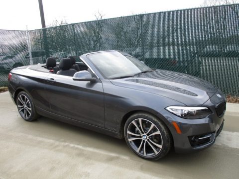 Mineral Grey Metallic BMW 2 Series 230i xDrive Convertible.  Click to enlarge.