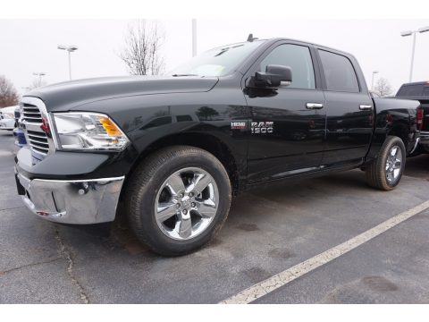 Black Forest Green Pearl Ram 1500 Big Horn Crew Cab.  Click to enlarge.