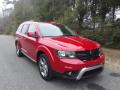Front 3/4 View of 2017 Dodge Journey Crossroad AWD #4