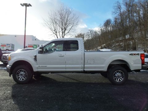 Oxford White Ford F350 Super Duty Lariat SuperCab 4x4.  Click to enlarge.