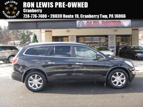 Carbon Black Metallic Buick Enclave CXL AWD.  Click to enlarge.