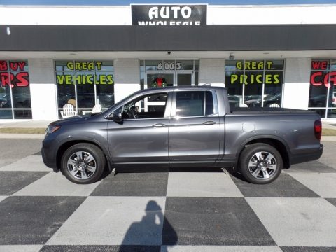 Modern Steel Metallic Honda Ridgeline RTL.  Click to enlarge.