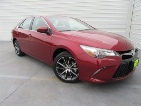 Ruby Flare Pearl Toyota Camry XSE.  Click to enlarge.