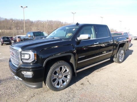 Onyx Black GMC Sierra 1500 Denali Crew Cab 4WD.  Click to enlarge.