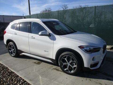 Alpine White BMW X1 xDrive28i.  Click to enlarge.
