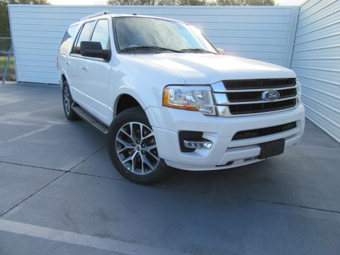 White Platinum Ford Expedition XLT.  Click to enlarge.