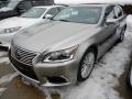 Front 3/4 View of 2017 Lexus LS 460 AWD #1