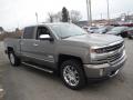 Front 3/4 View of 2017 Chevrolet Silverado 1500 High Country Crew Cab 4x4 #7