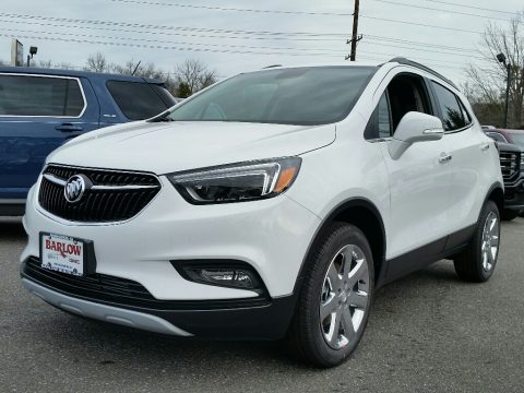 Summit White Buick Encore Essence AWD.  Click to enlarge.