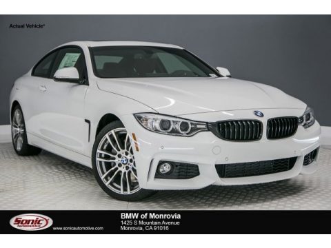 Alpine White BMW 4 Series 430i Coupe.  Click to enlarge.