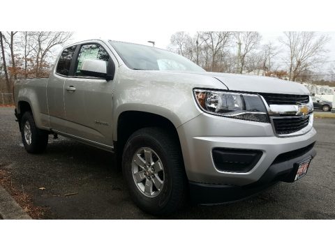 Silver Ice Metallic Chevrolet Colorado WT Extended Cab 4x4. Click to enlarge. Silver Ice Metallic Chevrolet Colorado WT Extended Cab 4x4. Click to enlarge.