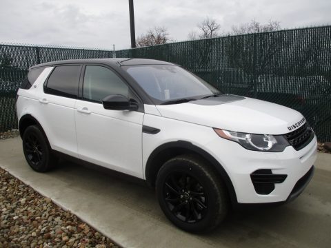 Fuji White Land Rover Discovery Sport SE.  Click to enlarge.