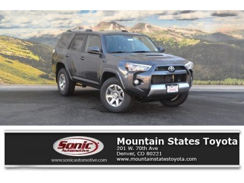 Magnetic Gray Metallic Toyota 4Runner Trail 4x4.  Click to enlarge.