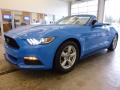 Front 3/4 View of 2017 Ford Mustang V6 Convertible #4