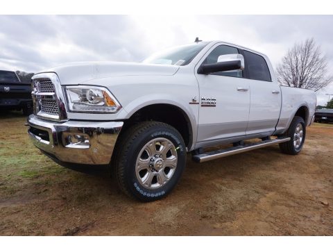 Bright White Ram 2500 Laramie Crew Cab 4x4.  Click to enlarge.