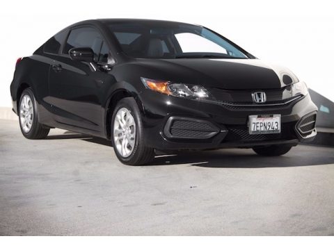 Crystal Black Pearl Honda Civic LX Coupe. Click to enlarge. Crystal Black Pearl Honda Civic LX Coupe. Click to enlarge.