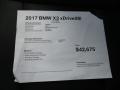 2017 X3 xDrive28i #12 2017 X3 xDrive28i #12