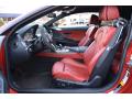 Front Seat of 2015 BMW M6 Coupe #11