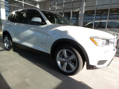 Mineral White Metallic BMW X3 xDrive28i. Click to enlarge. Mineral White Metallic BMW X3 xDrive28i. Click to enlarge.