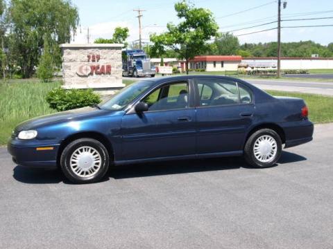 Navy Blue Metallic Chevrolet Malibu Sedan.  Click to enlarge.