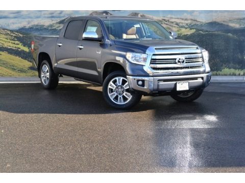 Magnetic Gray Metallic Toyota Tundra 1794 CrewMax 4x4.  Click to enlarge.