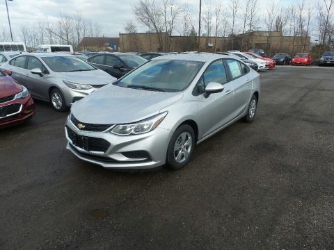 Silver Ice Metallic Chevrolet Cruze LS.  Click to enlarge.