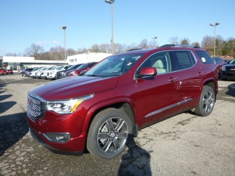 Crimson Red Tintcoat GMC Acadia Denali AWD. Click to enlarge. Crimson Red Tintcoat GMC Acadia Denali AWD. Click to enlarge.