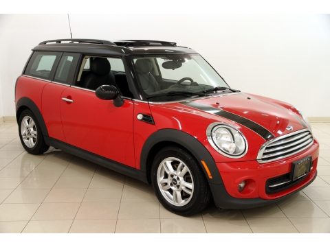 Chili Red Mini Cooper Clubman.  Click to enlarge.