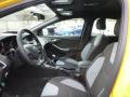  2017 Ford Focus Charcoal Black Interior #11