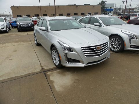Radiant Silver Metallic Cadillac CTS AWD.  Click to enlarge.