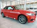Front 3/4 View of 2017 BMW 2 Series M240i xDrive Coupe #1