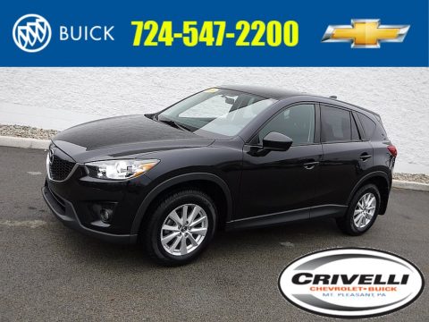 Jet Black Mica Mazda CX-5 Touring.  Click to enlarge.