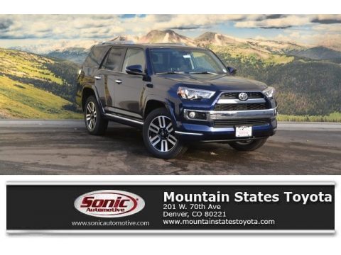 Nautical Blue Metallic Toyota 4Runner Limited 4x4.  Click to enlarge.